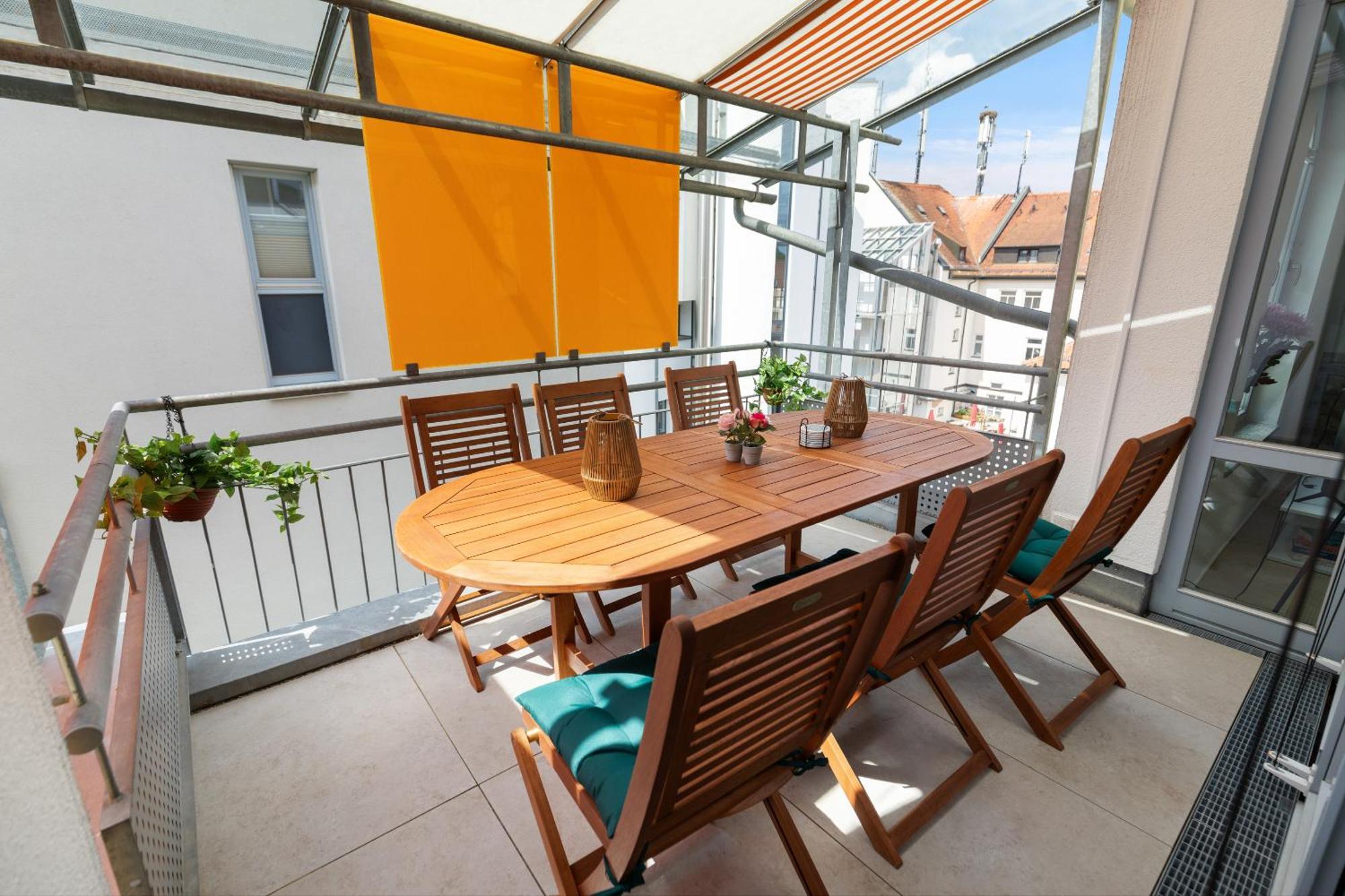 Helloflats - Luxus-Penthouse - Balkon - Parking - Zentrum - Therme - Naehe Flughafen Muc Erding Exterior photo